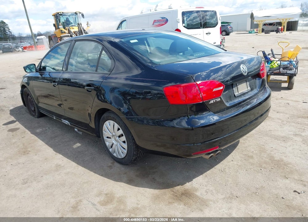 2012 VOLKSWAGEN JETTA 2.0L S VIN: 3VW2K7AJ9CM346047