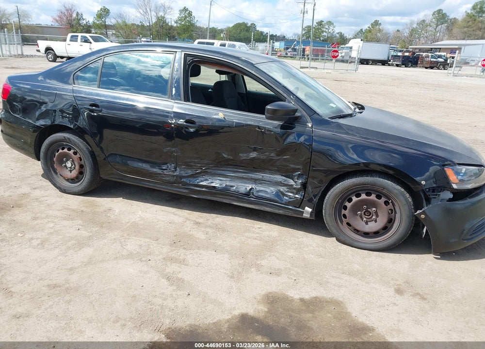 2012 VOLKSWAGEN JETTA 2.0L S VIN: 3VW2K7AJ9CM346047