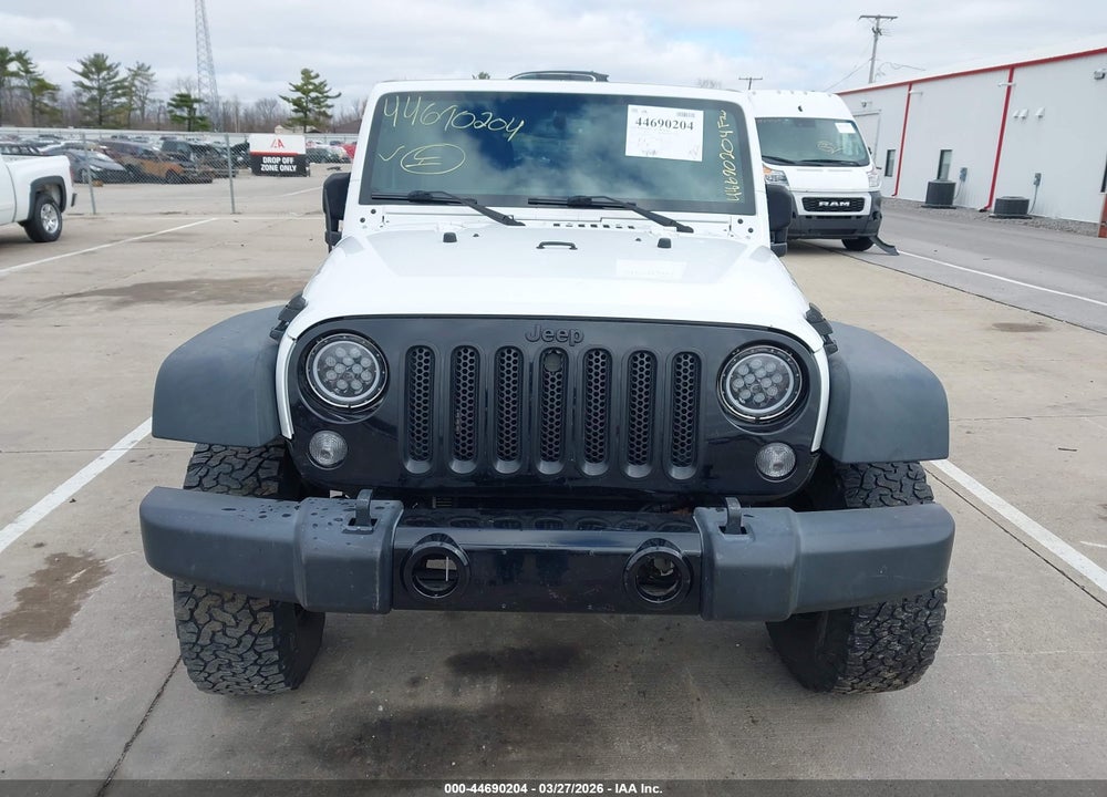 2017 JEEP WRANGLER UNLIMITED WILLY WHEELER 4X4 VIN: 1C4BJWDG8HL532560
