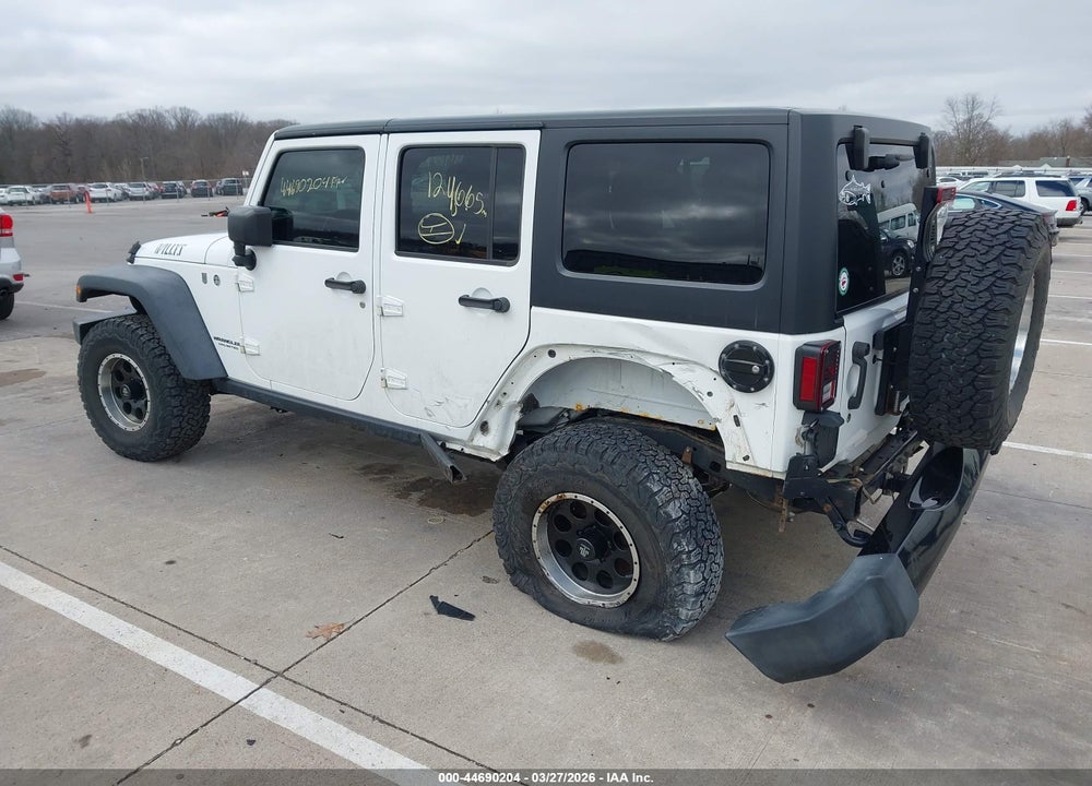 2017 JEEP WRANGLER UNLIMITED WILLY WHEELER 4X4 VIN: 1C4BJWDG8HL532560