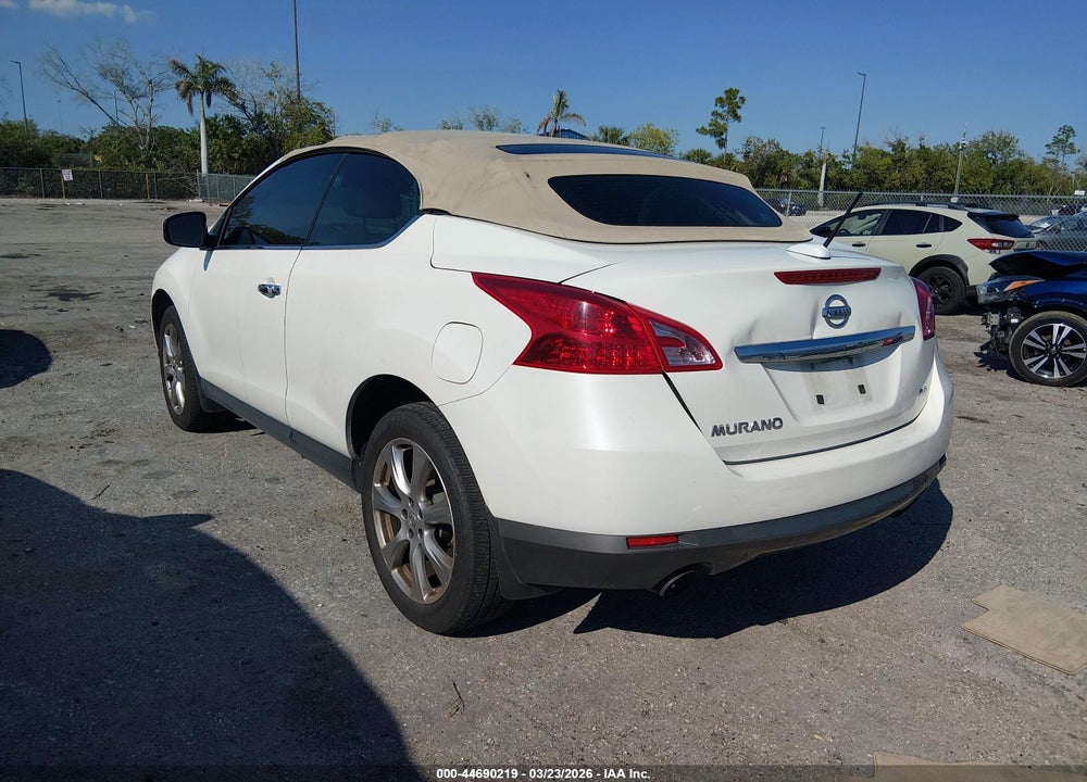 2014 NISSAN MURANO CROSSCABRIOLET VIN: JN8AZ1FY5EW302129