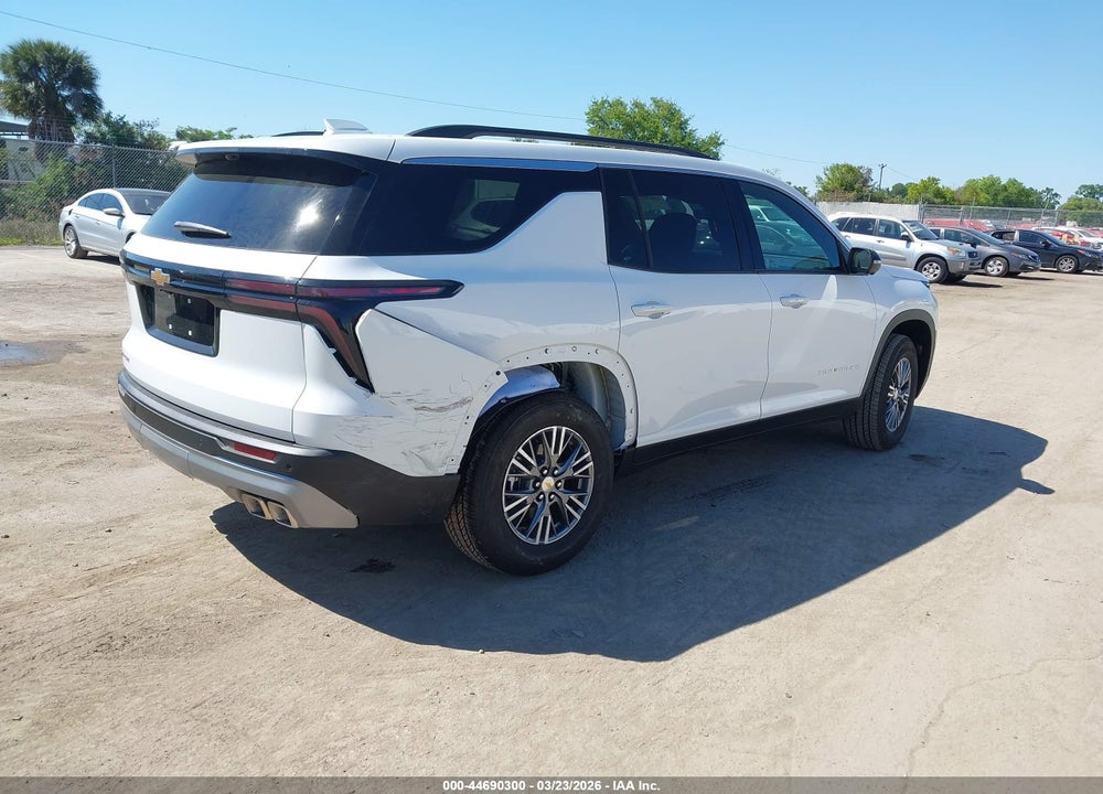 2026 CHEVROLET TRAVERSE FWD LT VIN: 1GNERGKS5TJ237379