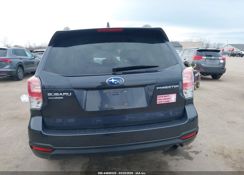 2018 SUBARU FORESTER 2.5I PREMIUM VIN: JF2SJAGCXJH601139