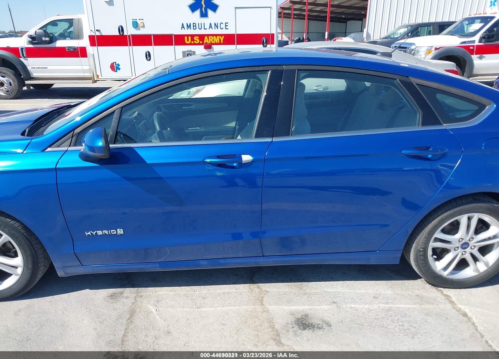 2018 FORD FUSION HYBRID S VIN: 3FA6P0UU2JR100806