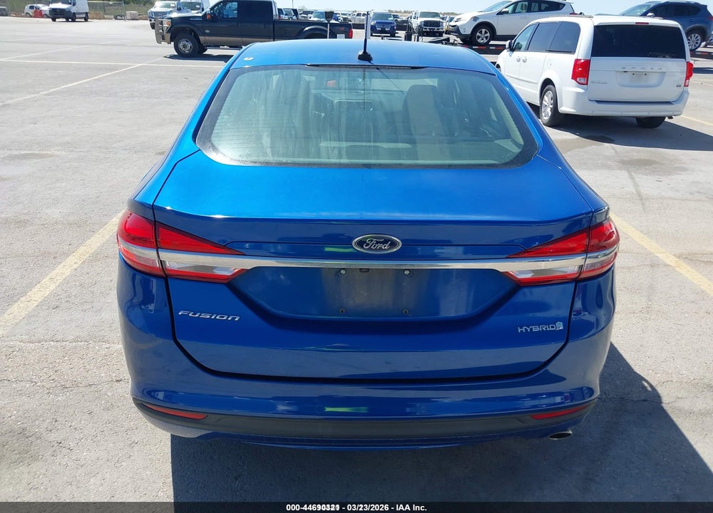 2018 FORD FUSION HYBRID S VIN: 3FA6P0UU2JR100806