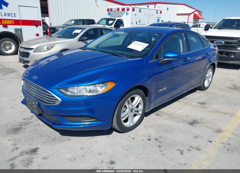 2018 FORD FUSION HYBRID S VIN: 3FA6P0UU2JR100806