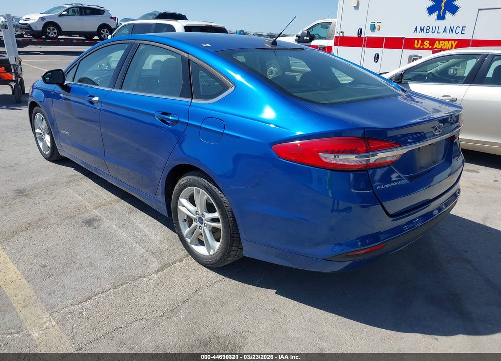 2018 FORD FUSION HYBRID S VIN: 3FA6P0UU2JR100806