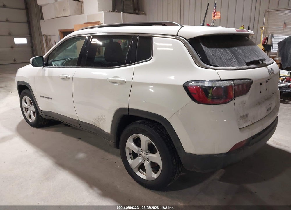 2018 JEEP COMPASS LATITUDE FWD VIN: 3C4NJCBB0JT356195