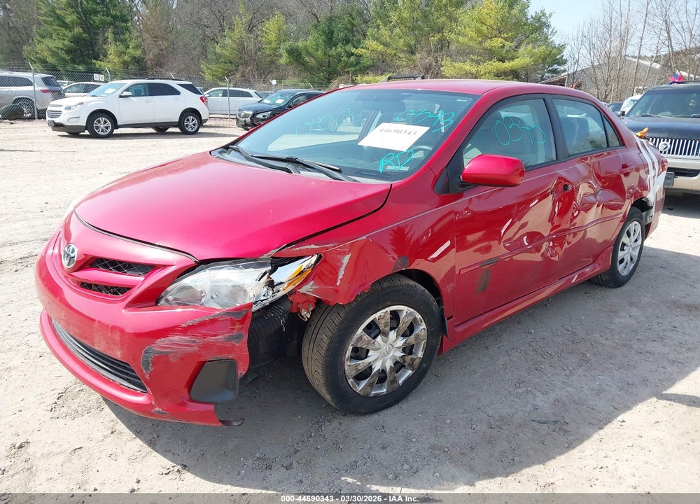 2011 TOYOTA COROLLA BA VIN: 2T1BU4EE6BC715575