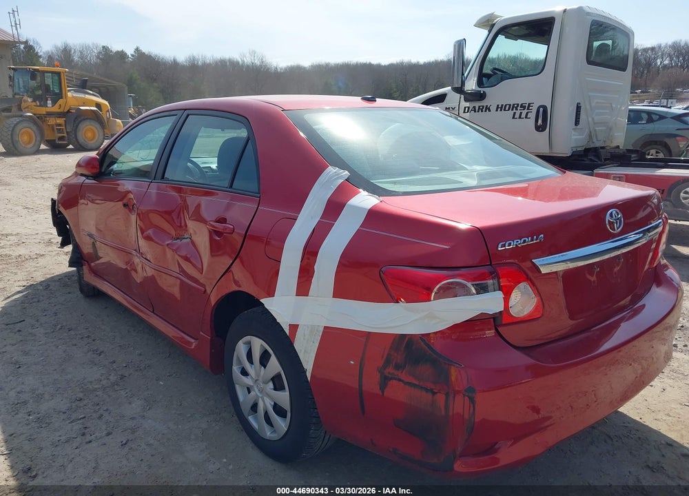 2011 TOYOTA COROLLA BA VIN: 2T1BU4EE6BC715575