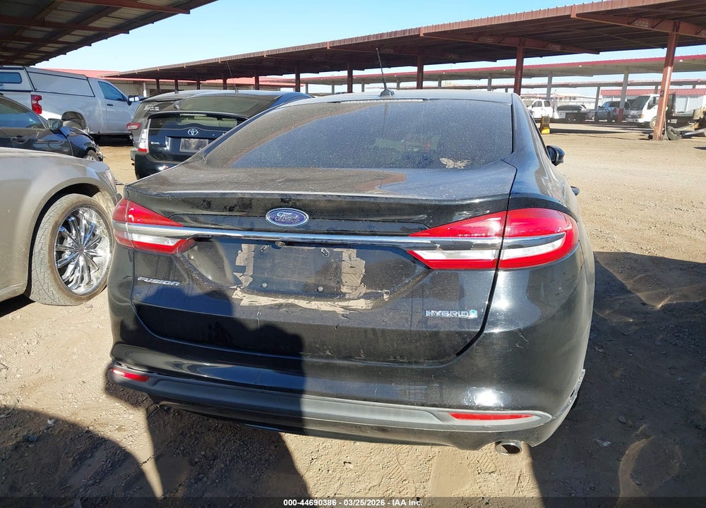 2017 FORD FUSION HYBRID S VIN: 3FA6P0UU3HR236341