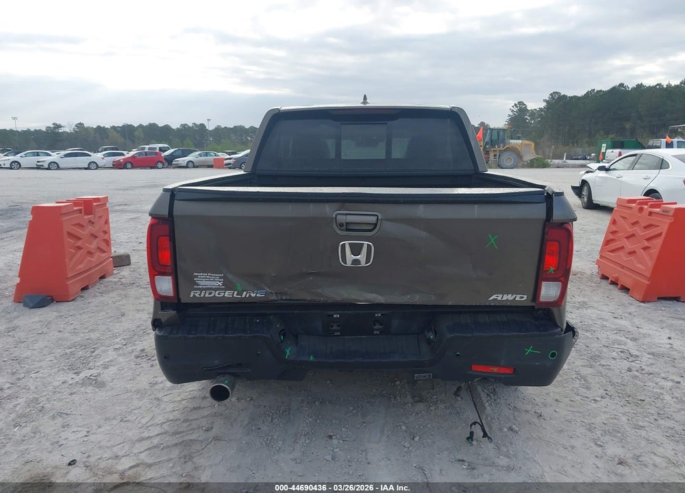 2022 HONDA RIDGELINE RTL-E VIN: 5FPYK3F73NB038129