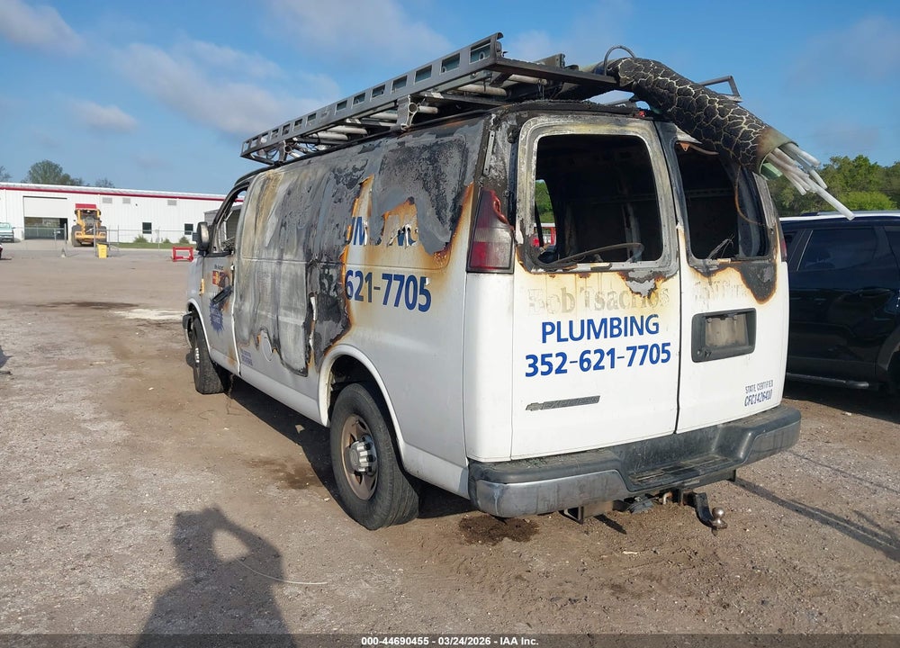 2018 CHEVROLET EXPRESS 2500 WORK VAN VIN: 1GCWGAFG3J1183180