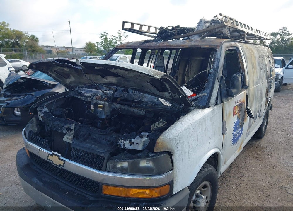 2018 CHEVROLET EXPRESS 2500 WORK VAN VIN: 1GCWGAFG3J1183180