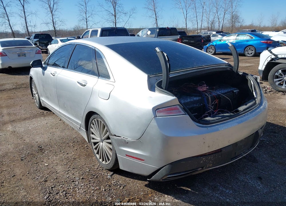 2017 LINCOLN MKZ RESERVE VIN: 3LN6L5E91HR646256