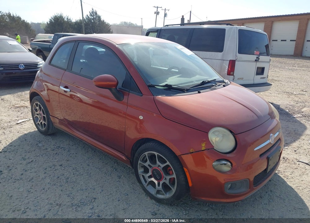 2012 FIAT 500 SPORT VIN: 3C3CFFBR6CT104885