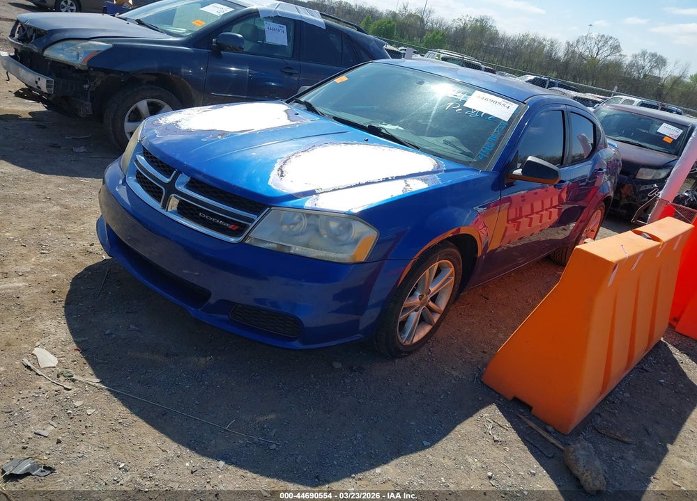 2012 DODGE AVENGER SE VIN: 1C3CDZAG3CN290781