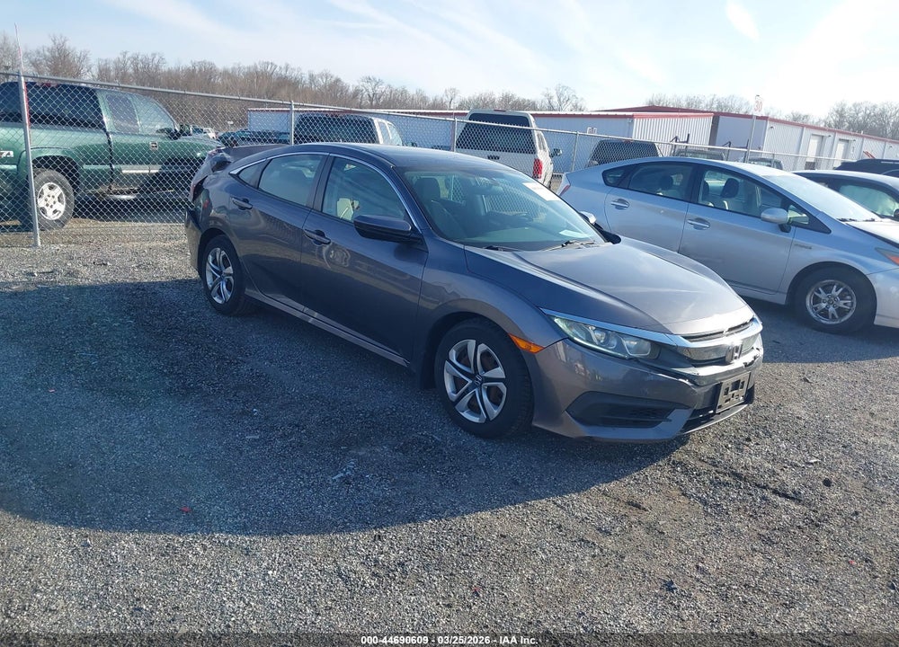 2017 HONDA CIVIC LX VIN: 19XFC2F55HE215084