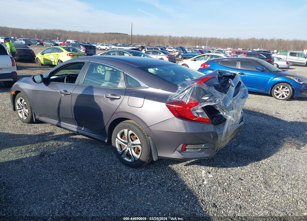 2017 HONDA CIVIC LX VIN: 19XFC2F55HE215084