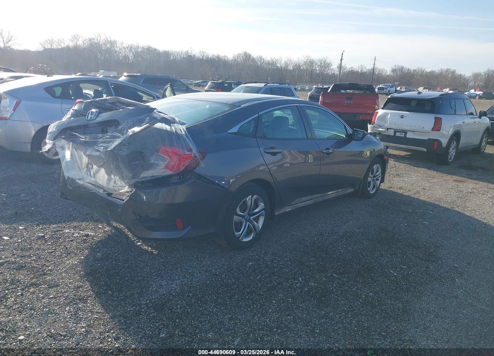 2017 HONDA CIVIC LX VIN: 19XFC2F55HE215084