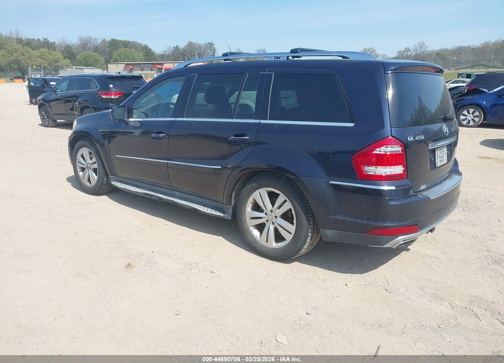 2010 MERCEDES-BENZ GL 450 4MATIC VIN: 4JGBF7BE0AA542652