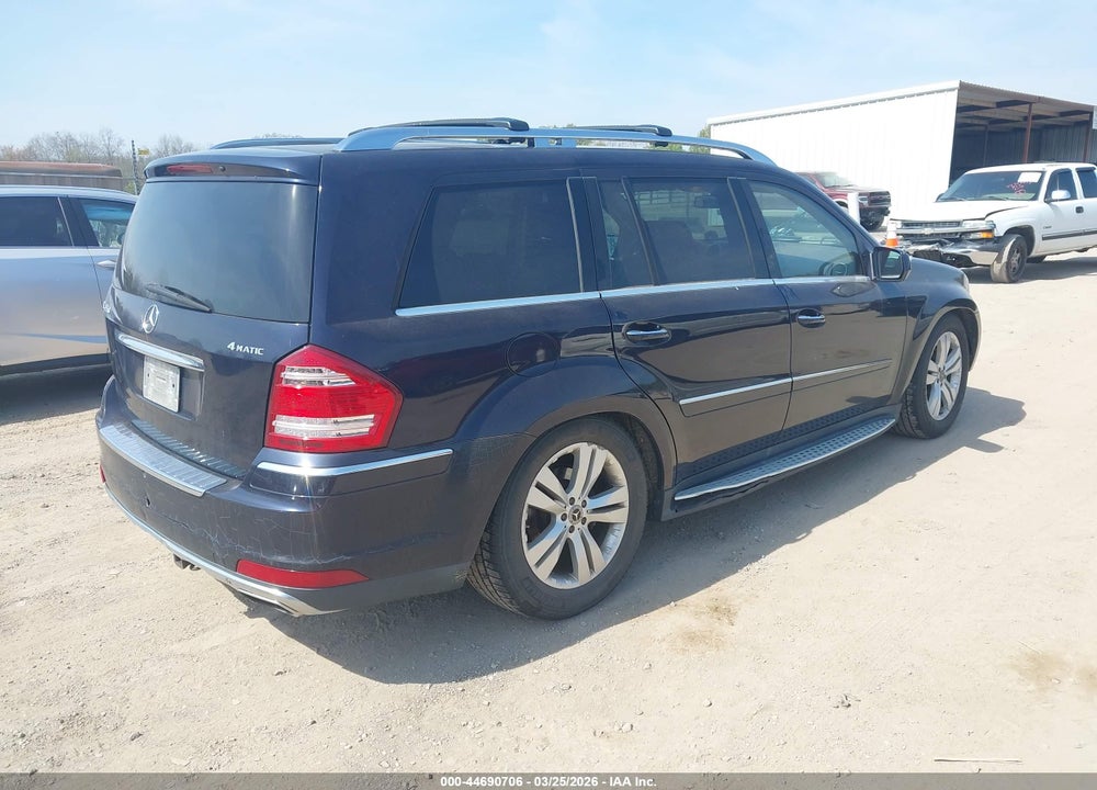 2010 MERCEDES-BENZ GL 450 4MATIC VIN: 4JGBF7BE0AA542652