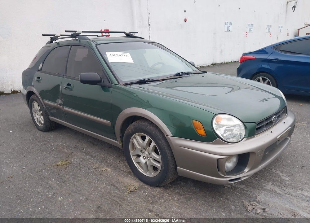 2002 SUBARU IMPREZA OUTBACK SPORT VIN: JF1GG68552G813878