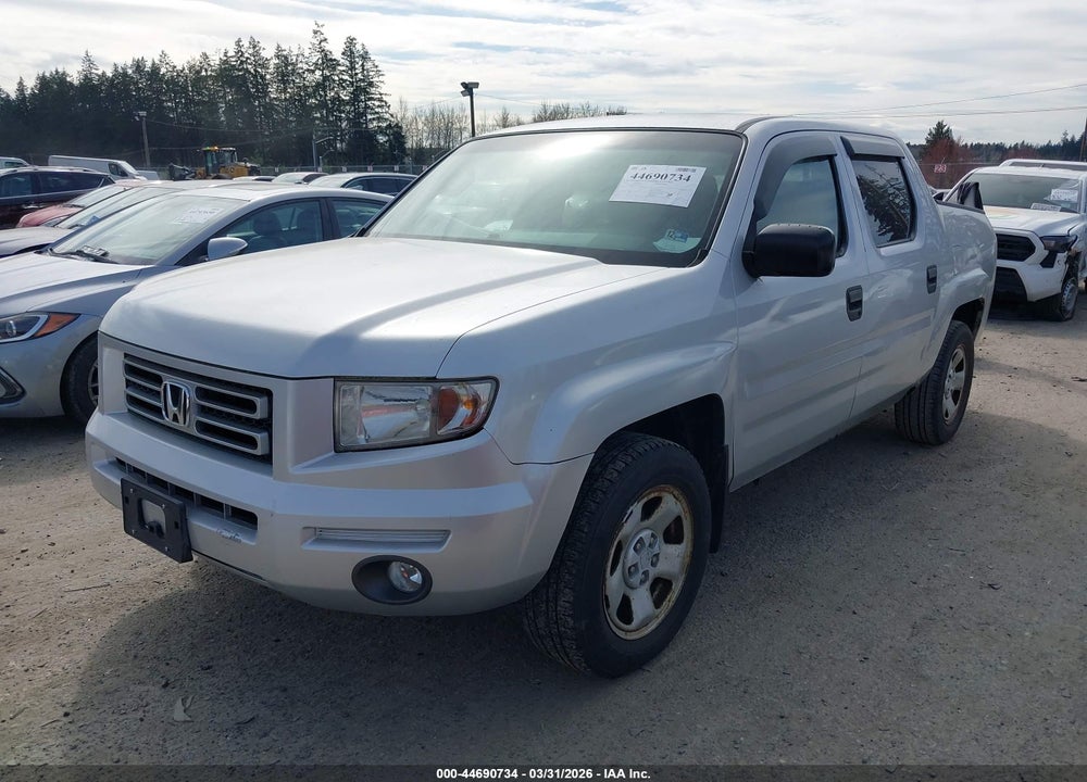 2007 HONDA RIDGELINE RT VIN: 2HJYK16207H533656