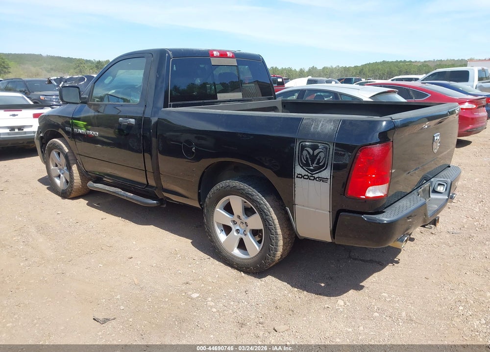 2012 RAM 1500 ST VIN: 3C6JD6ATXCG144330