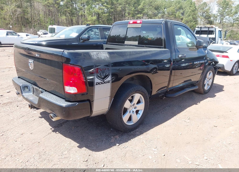 2012 RAM 1500 ST VIN: 3C6JD6ATXCG144330