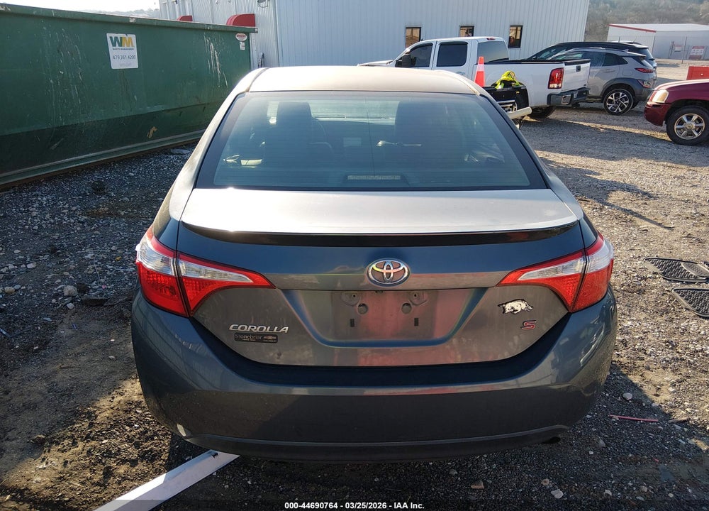 2016 TOYOTA COROLLA S PLUS VIN: 5YFBURHE5GP491134