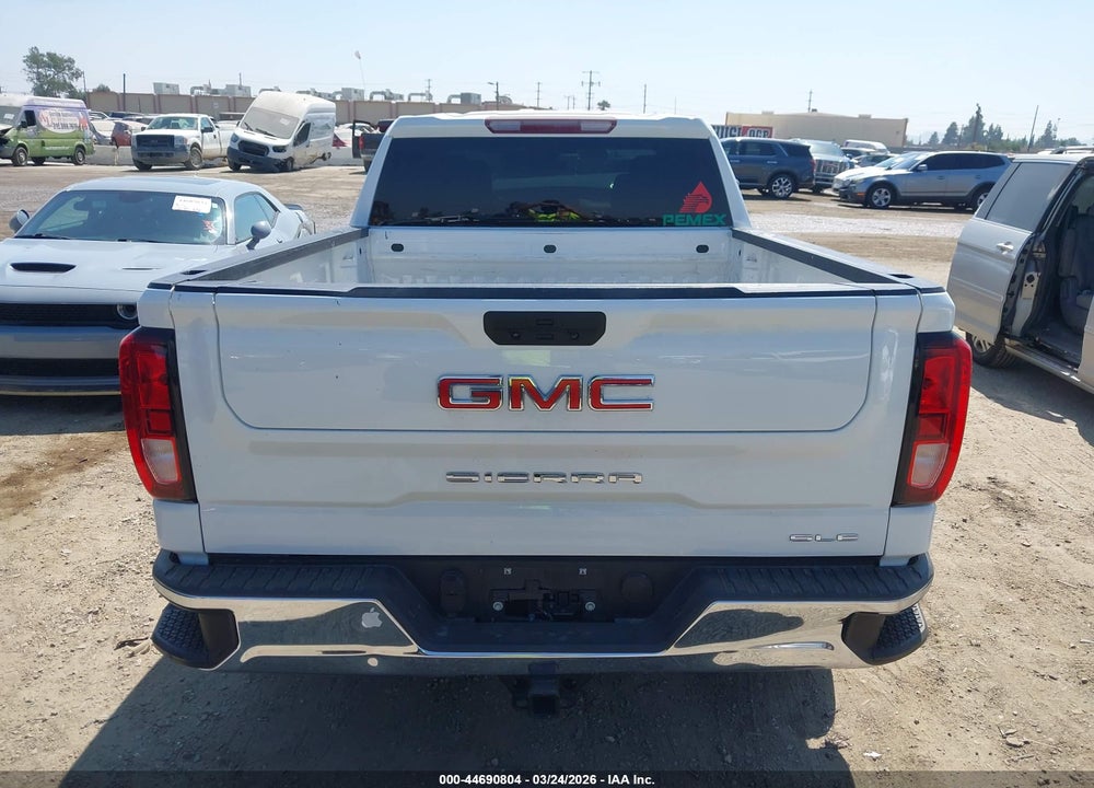 2021 GMC SIERRA 1500 2WD  STANDARD BOX SLE VIN: 1GTR8BED5MZ371695
