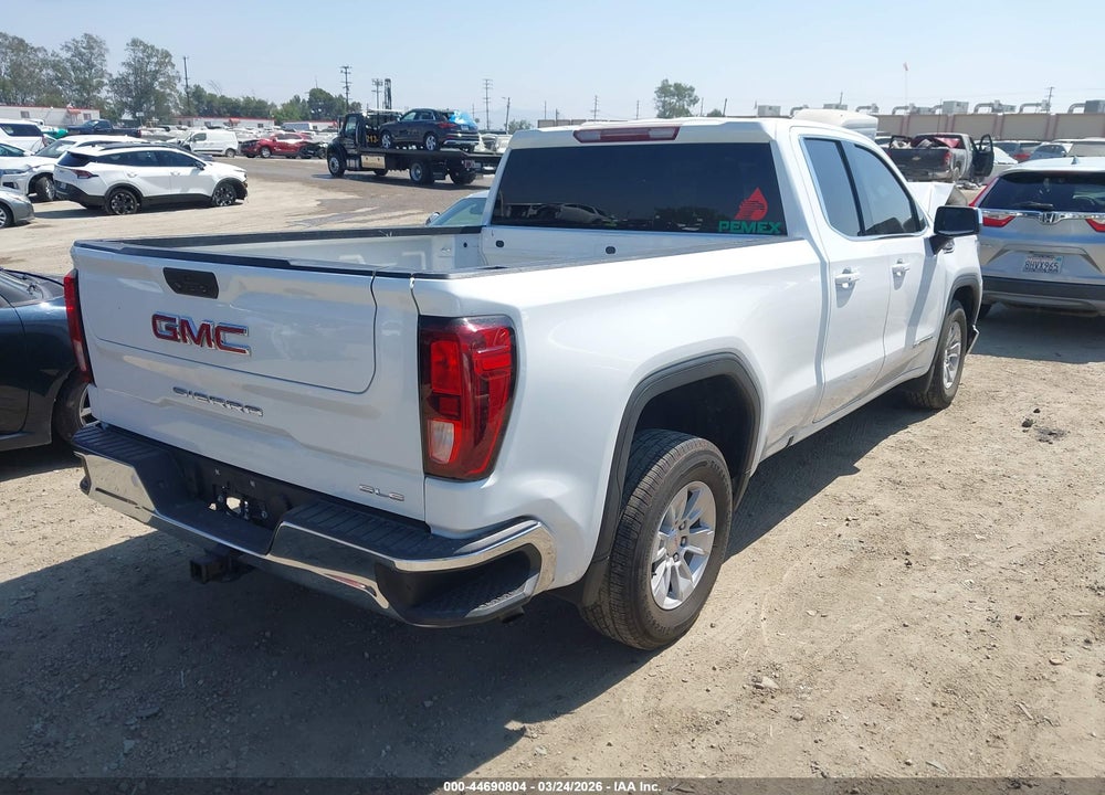 2021 GMC SIERRA 1500 2WD  STANDARD BOX SLE VIN: 1GTR8BED5MZ371695