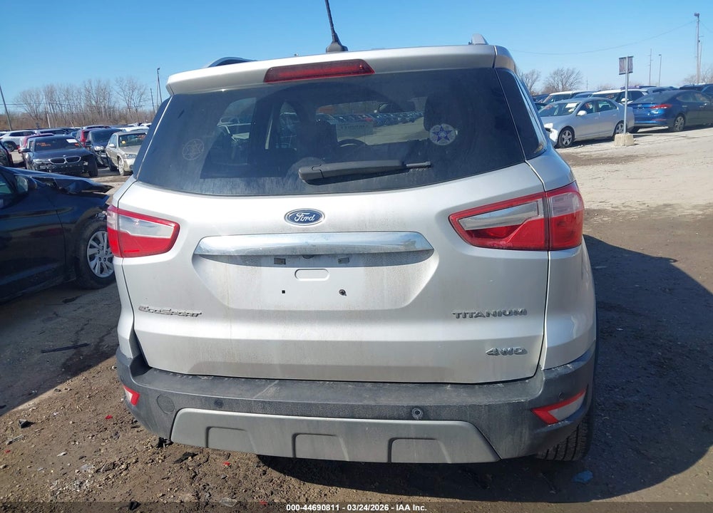 2020 FORD ECOSPORT TITANIUM VIN: MAJ6S3KL0LC316293