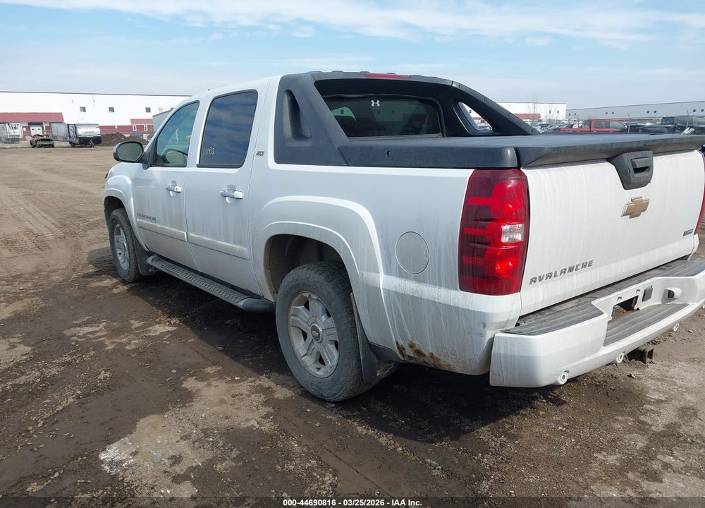 2007 CHEVROLET AVALANCHE 1500 LT VIN: 3GNFK12337G285016