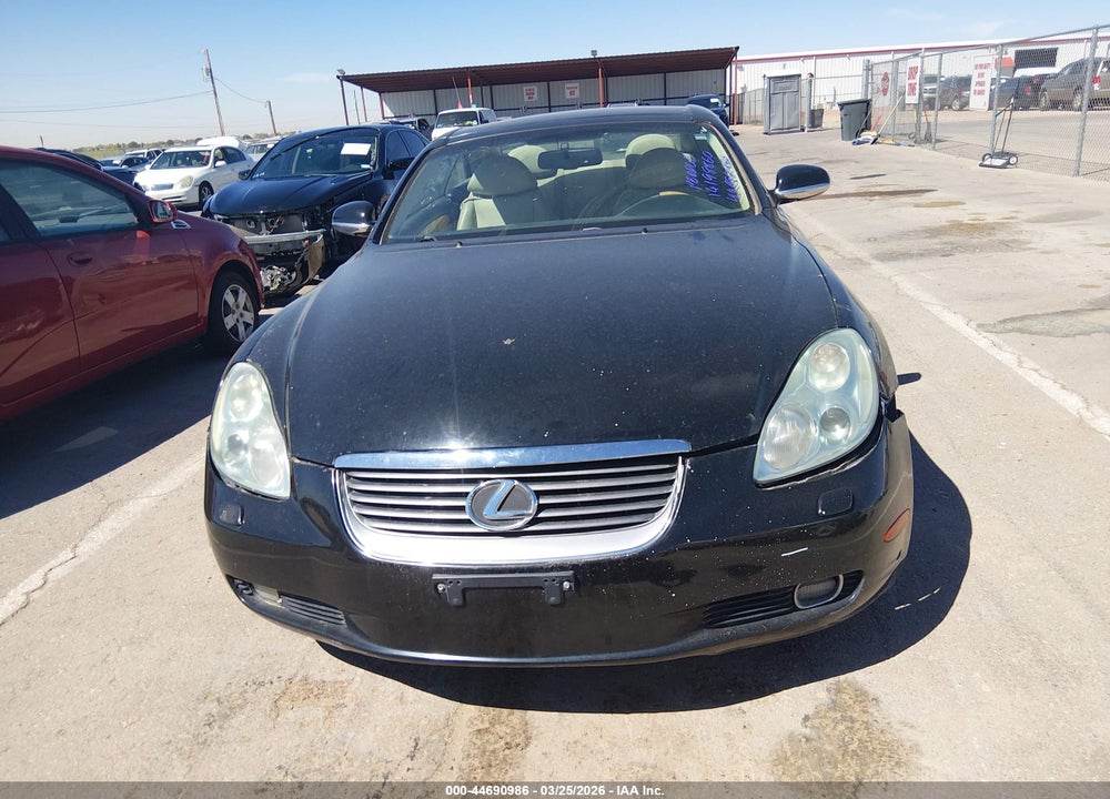 2003 LEXUS SC 430 VIN: JTHFN48Y830040259