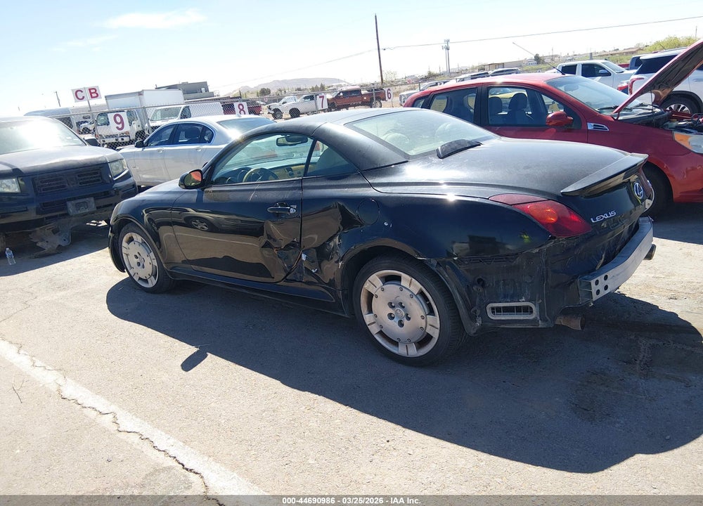 2003 LEXUS SC 430 VIN: JTHFN48Y830040259