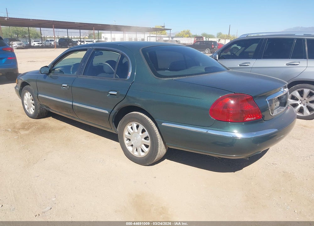 2000 LINCOLN CONTINENTAL VIN: 1LNHM97V7YY767415