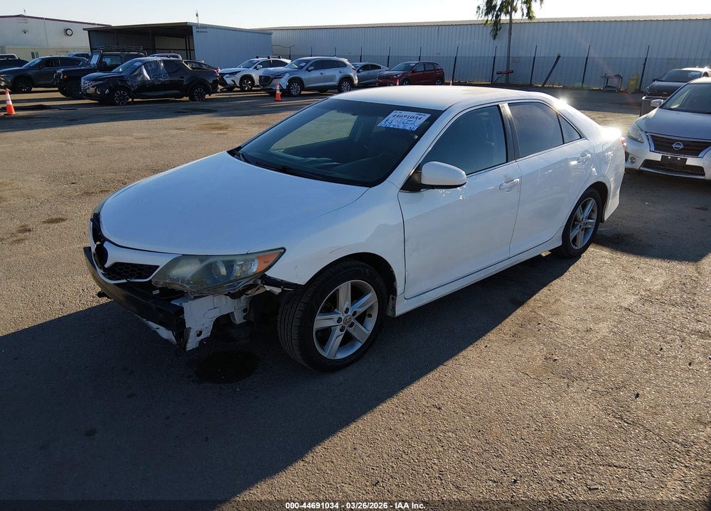 2012 TOYOTA CAMRY SE VIN: 4T1BF1FK3CU202426