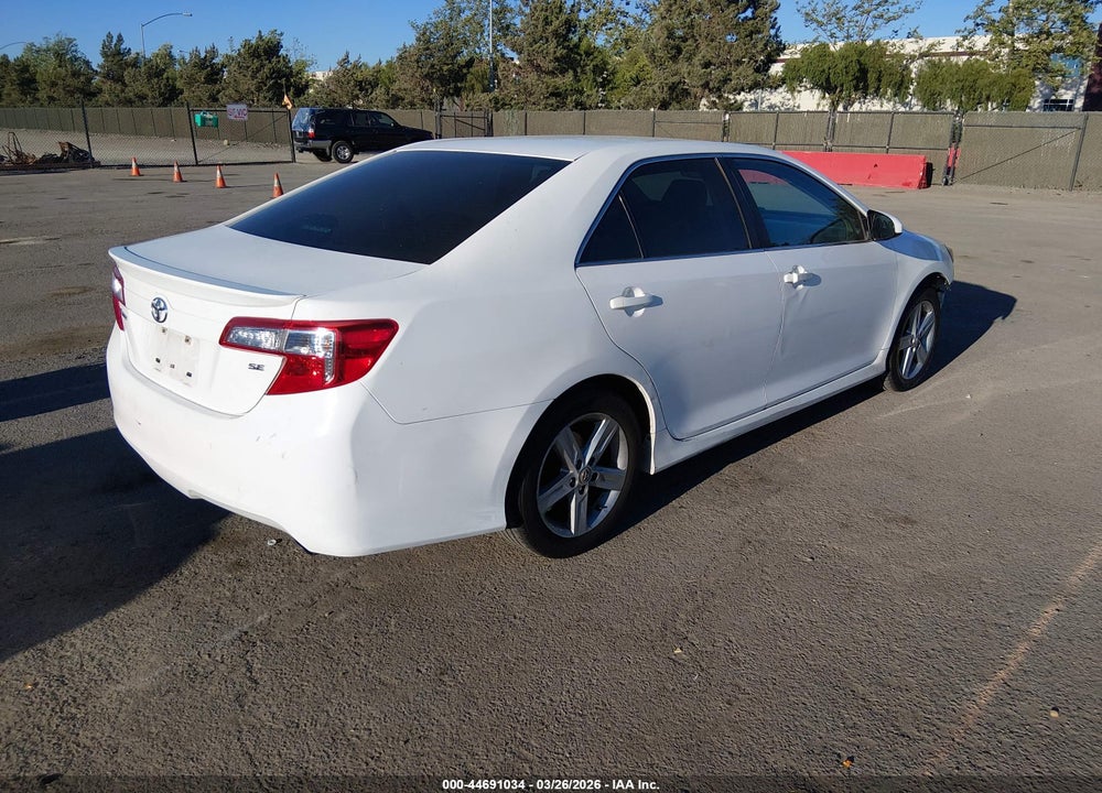 2012 TOYOTA CAMRY SE VIN: 4T1BF1FK3CU202426