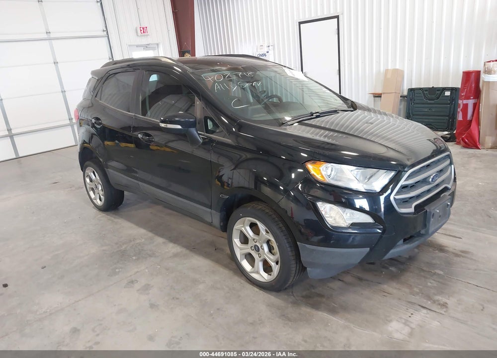 2021 FORD ECOSPORT SE VIN: MAJ6S3GL6MC402718