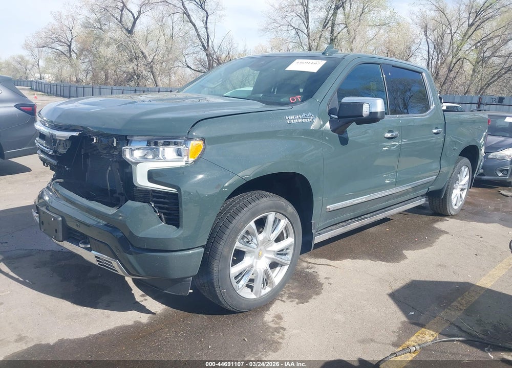 2026 CHEVROLET SILVERADO 1500 4WD  SHORT BED HIGH COUNTRY VIN: 1GCUKJEL8TZ191476