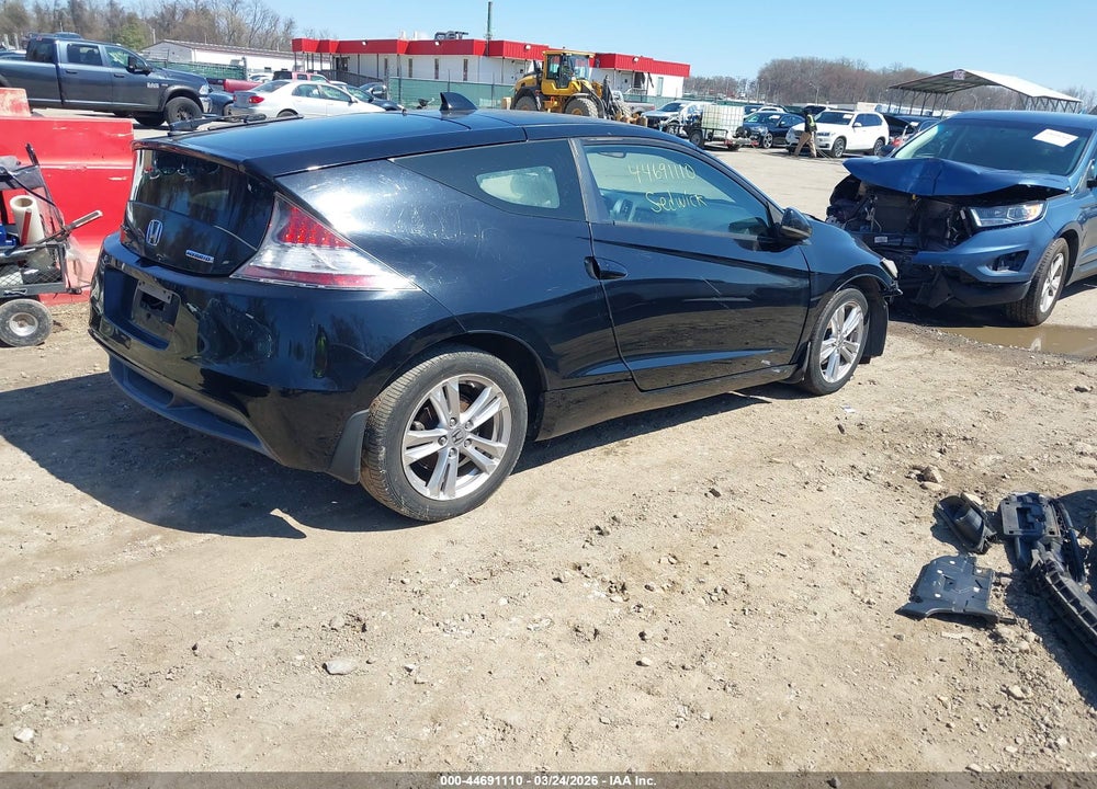 2011 HONDA CR-Z EX VIN: JHMZF1C68BS008106