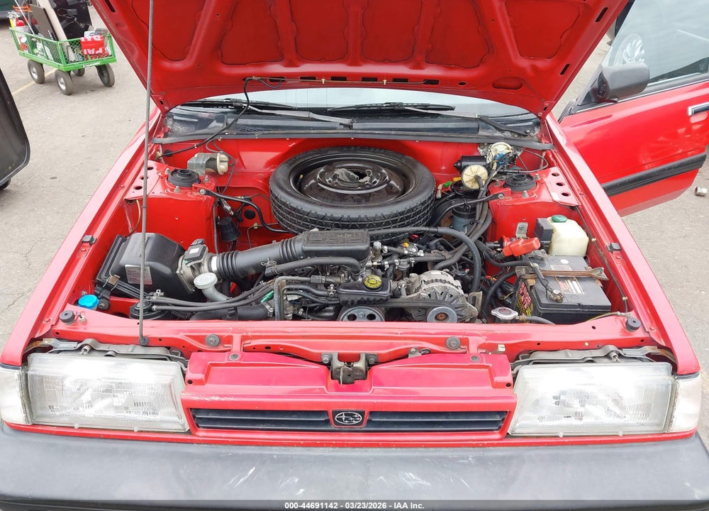 1990 SUBARU LOYALE VIN: JF2AN52B9LD405810