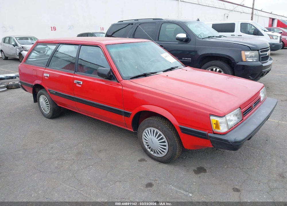 1990 SUBARU LOYALE VIN: JF2AN52B9LD405810
