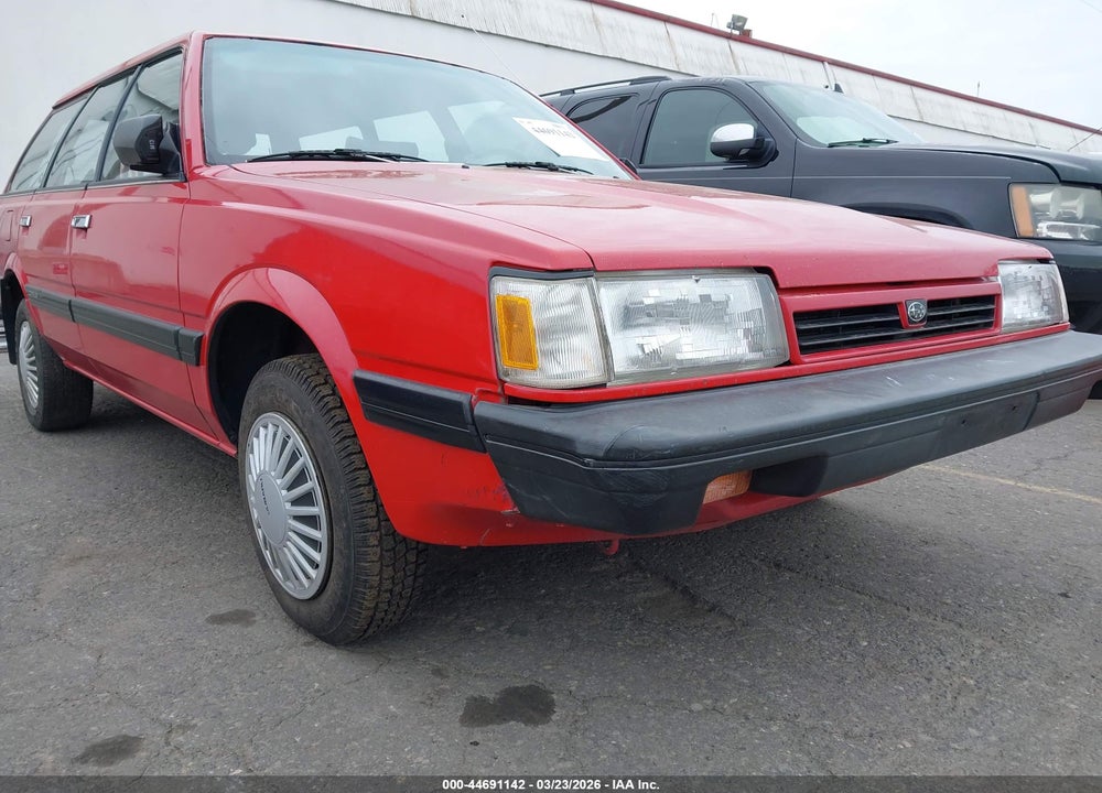 1990 SUBARU LOYALE VIN: JF2AN52B9LD405810