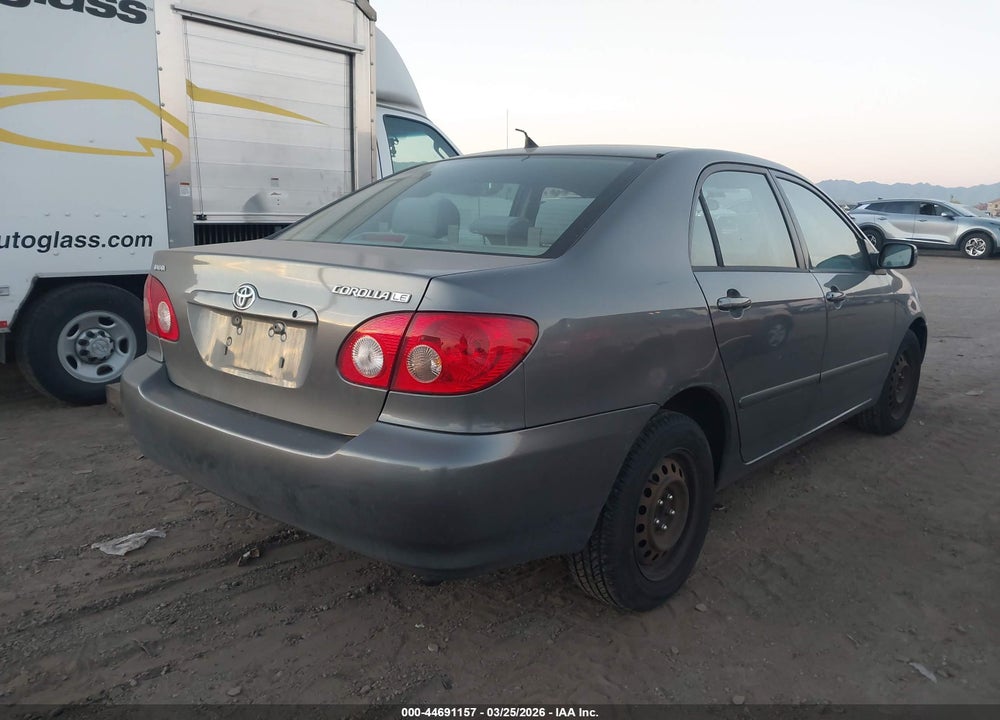 2005 TOYOTA COROLLA LE VIN: 2T1BR32E25C500523