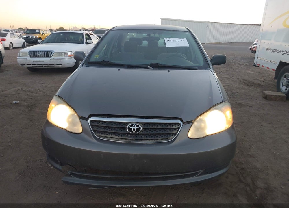 2005 TOYOTA COROLLA LE VIN: 2T1BR32E25C500523