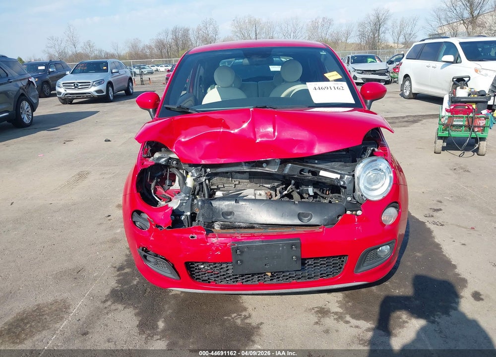 2015 FIAT 500 SPORT VIN: 3C3CFFBRXFT756784