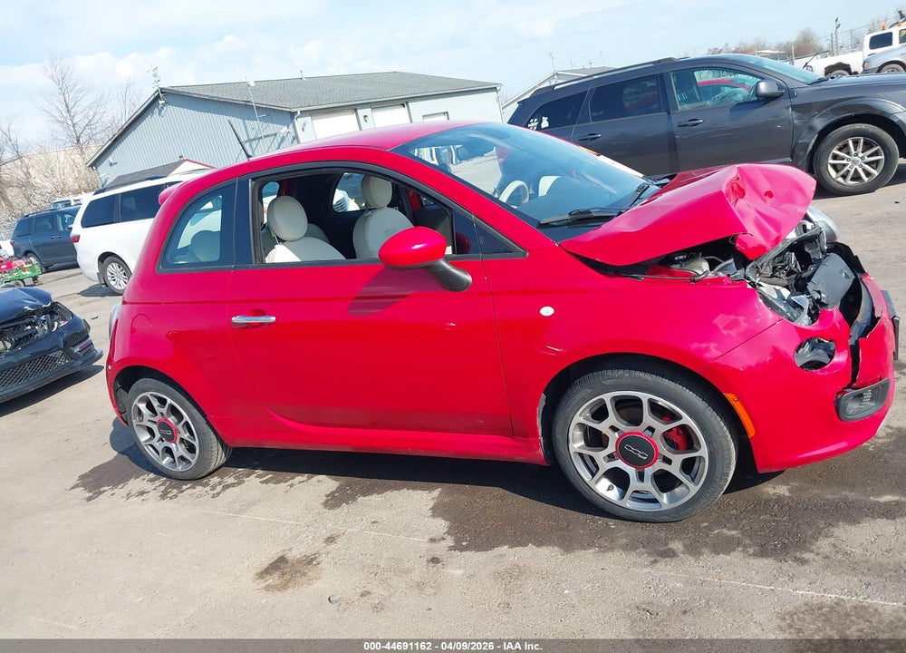 2015 FIAT 500 SPORT VIN: 3C3CFFBRXFT756784
